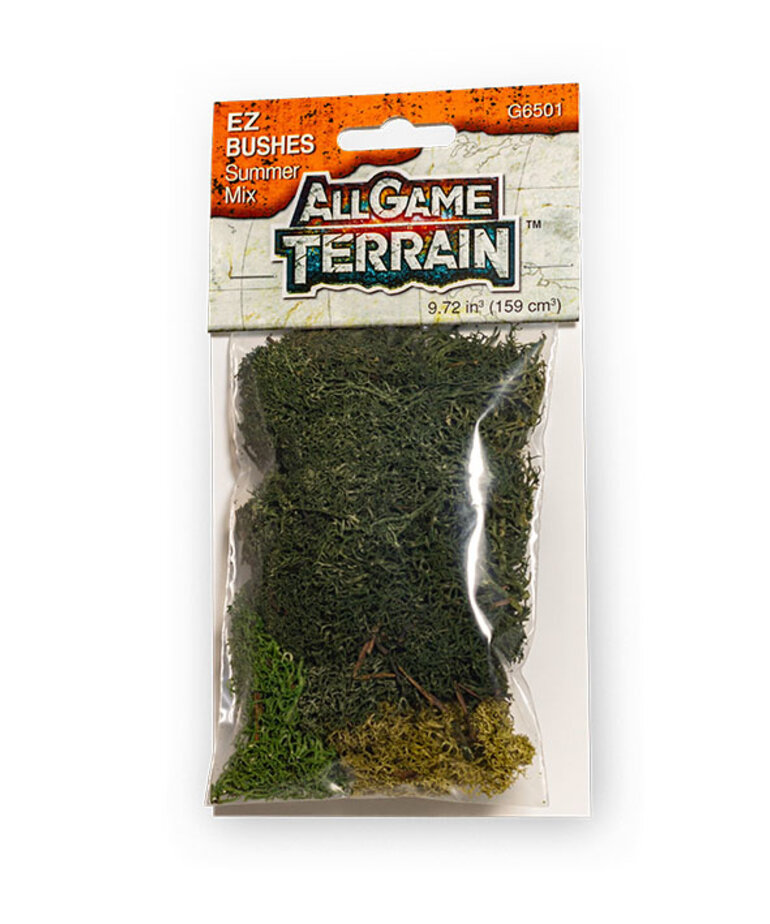 Woodland Scenics All Game Terrain G6501 EZ Bushes Summer Mix (9.72 in2)