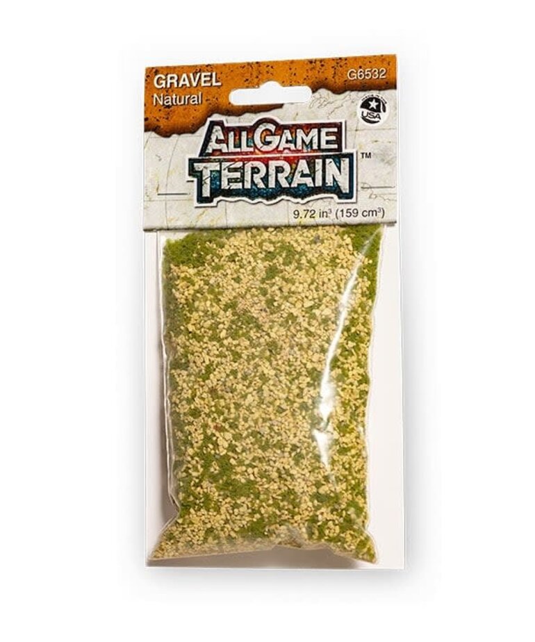 Woodland Scenics All Game Terrain G6532 Gravel Natural  (9.72 in2)