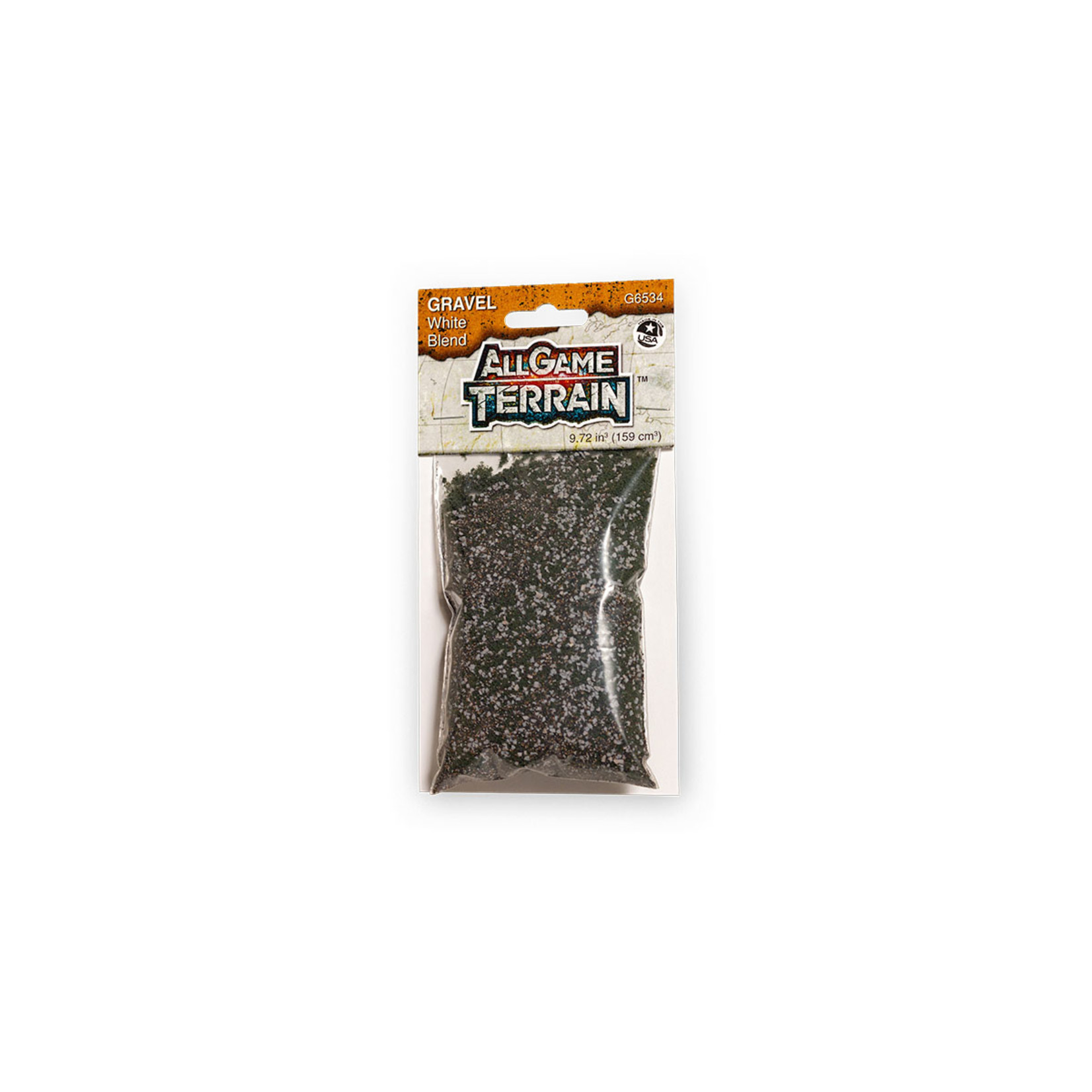 Woodland Scenics All Game Terrain G6534 Gravel White Blend  (9.72 in2)