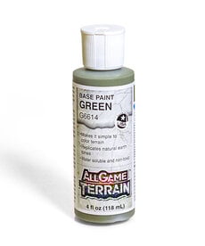 Woodland Scenics All Game Terrain G6614 Base Paint Green (4 fl oz) Woodland Scenics All Game Terrain G6614 Base Paint Green (4 fl oz)