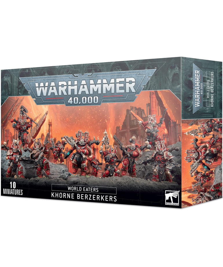 Warhammer 40k Warhammer 40k: World Eaters: Khorne Berserkers