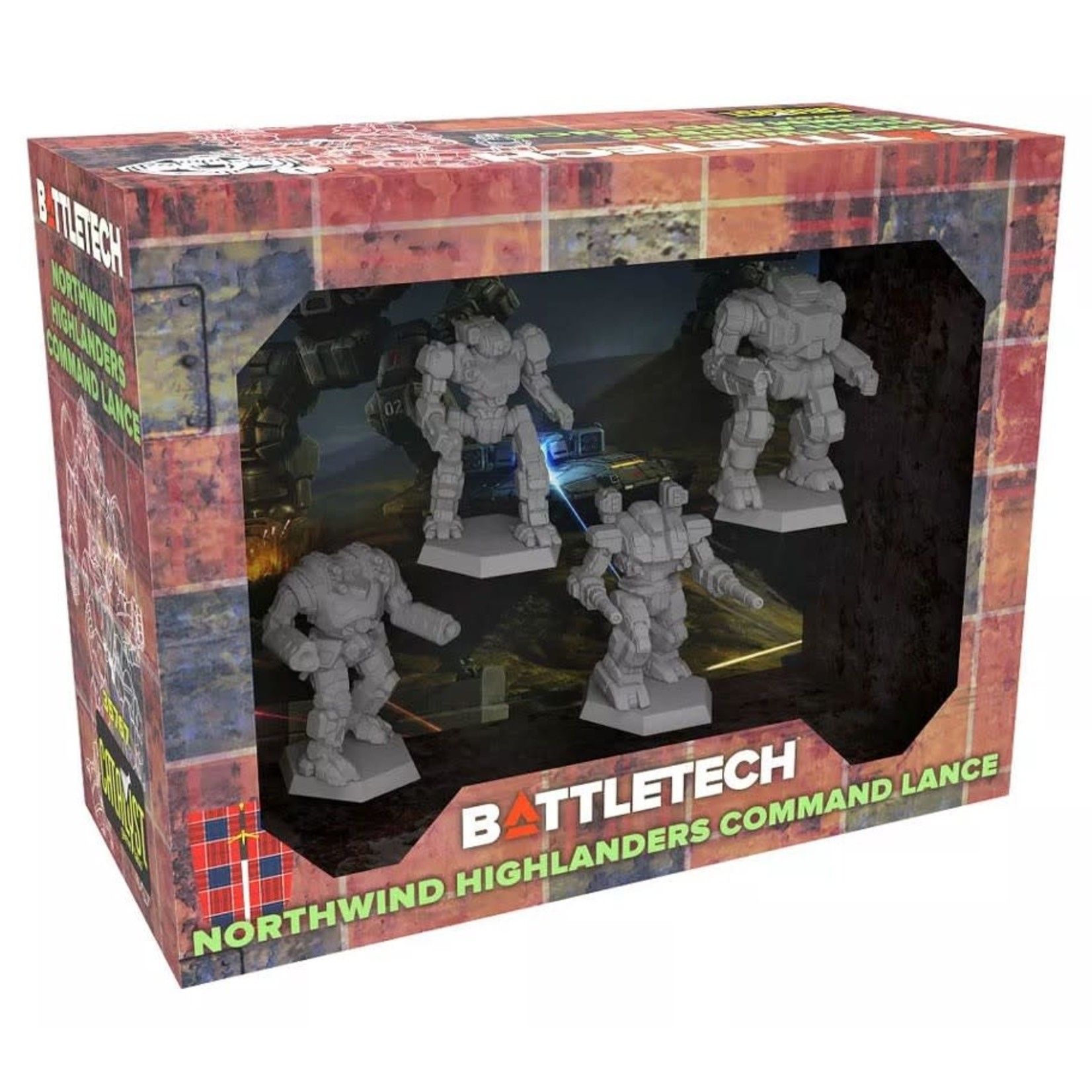 Catalyst Battletech: Northwind Highlanders Command Lance (4) Set