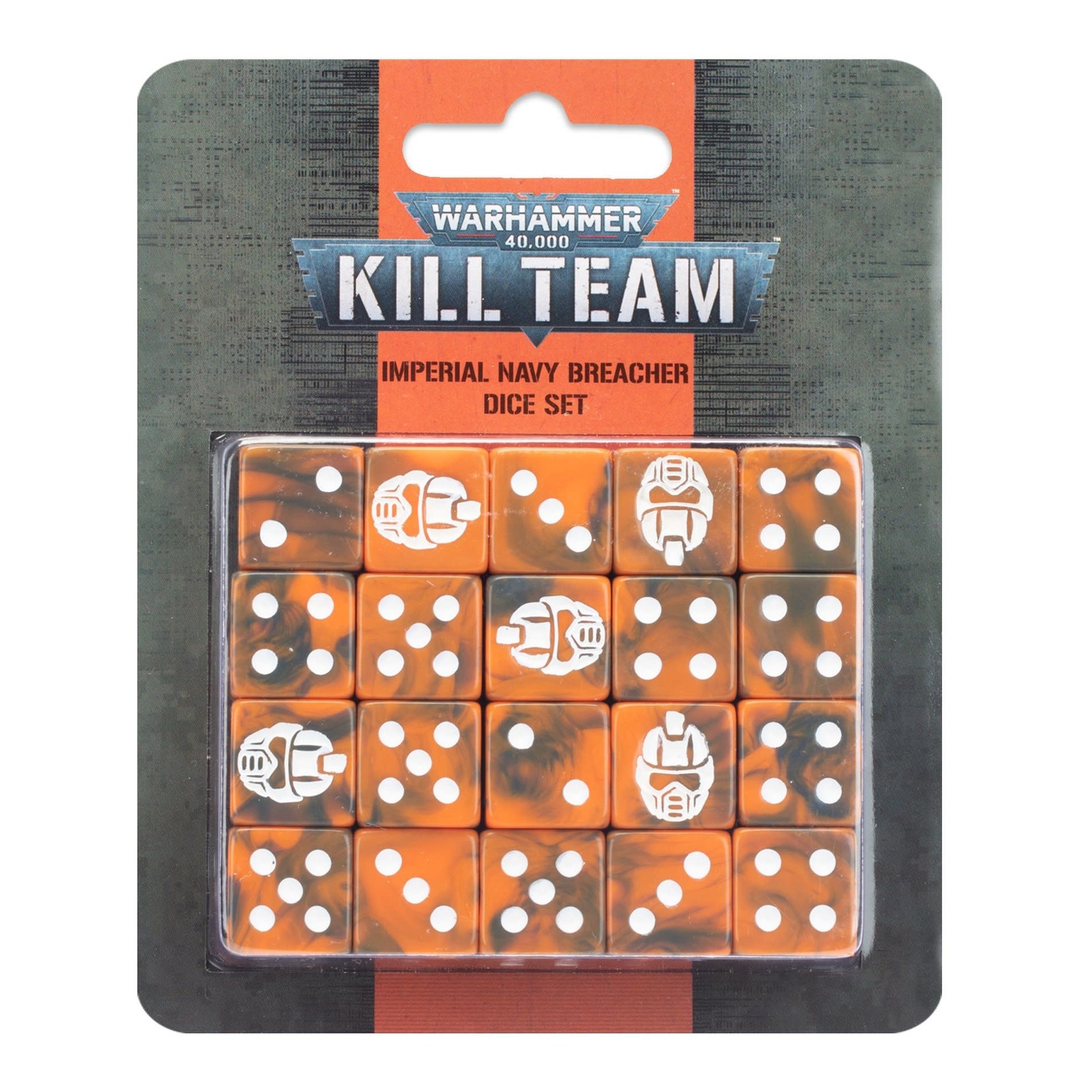Warhammer 40k Kill Team: Imperial Navy Breacher Team: Dice Set