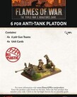 Flames of War Flames of War British: 6pounder Anti-Tank Platoon (4)