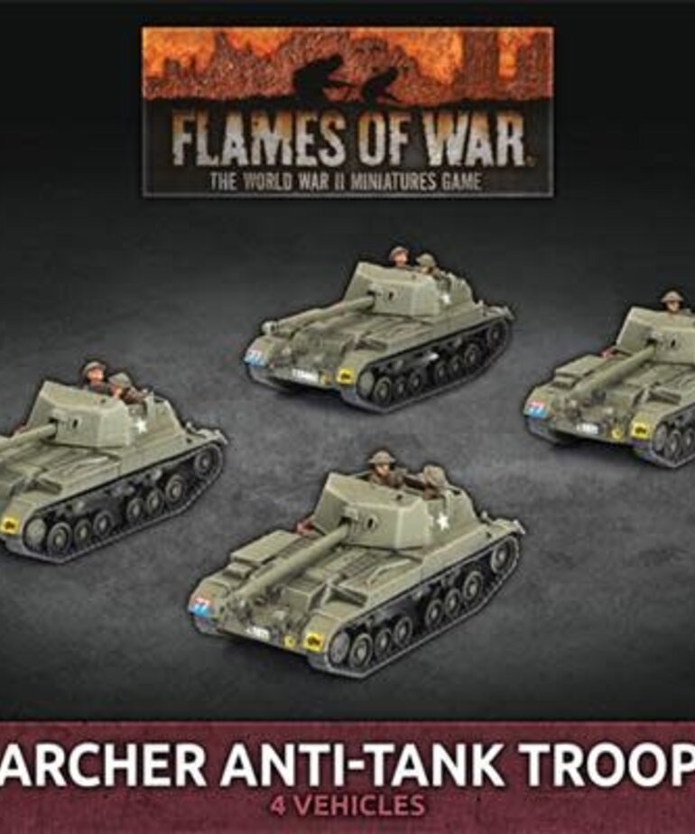 Flames of War Flames of War British: Archer Anti-Tank Troop (4)