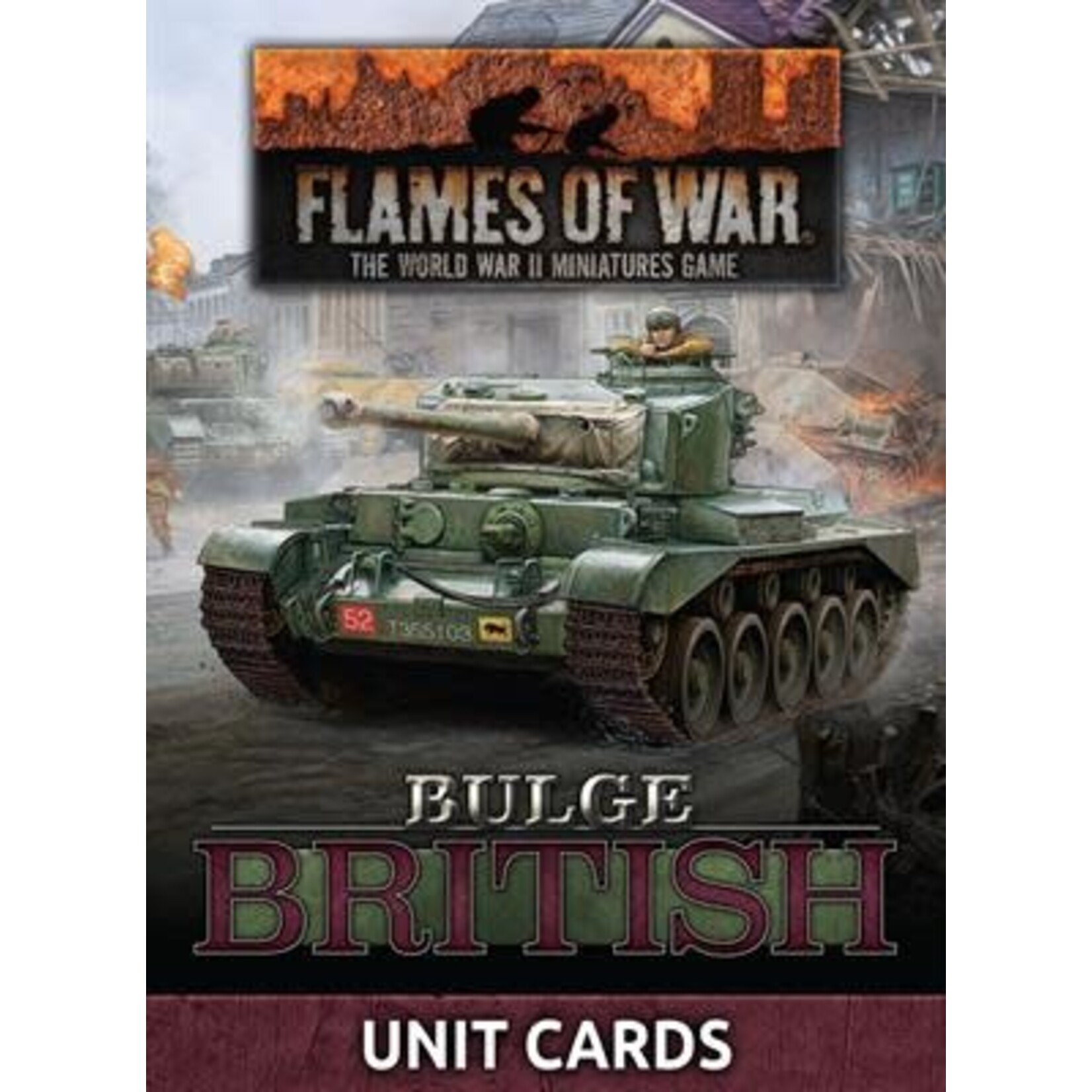 Flames of War Flames of War British: Bulge Unit Cards