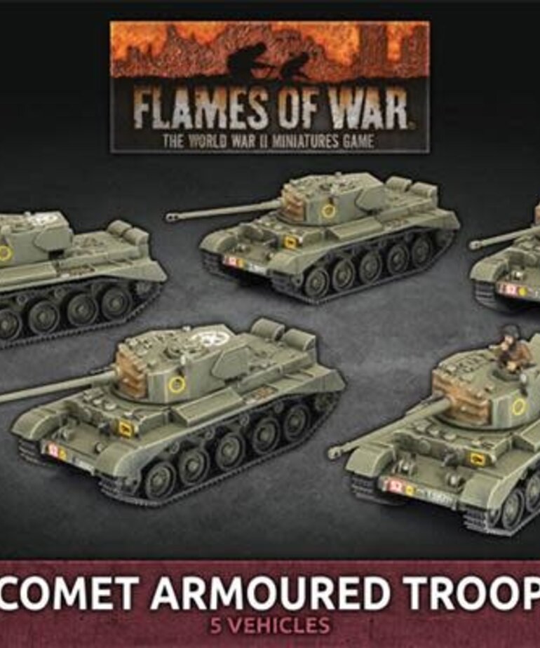 Flames of War Flames of War British: Comet Armoured Troop (5)