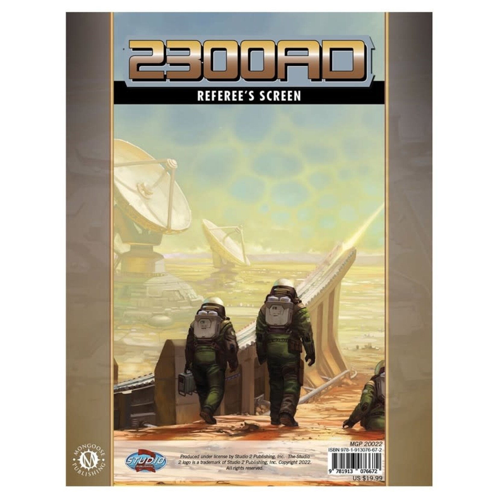 Mongoose Publishing Traveler: 2300 AD: Referee's Screen