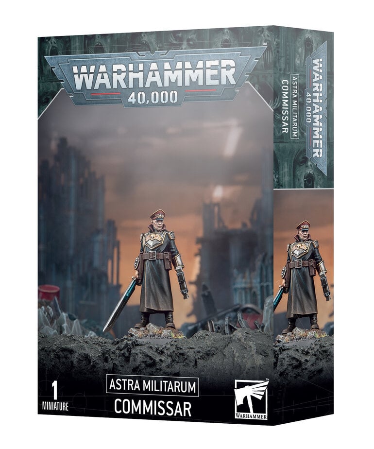 Warhammer 40k Warhammer 40k: Astra Militarum: Commissar