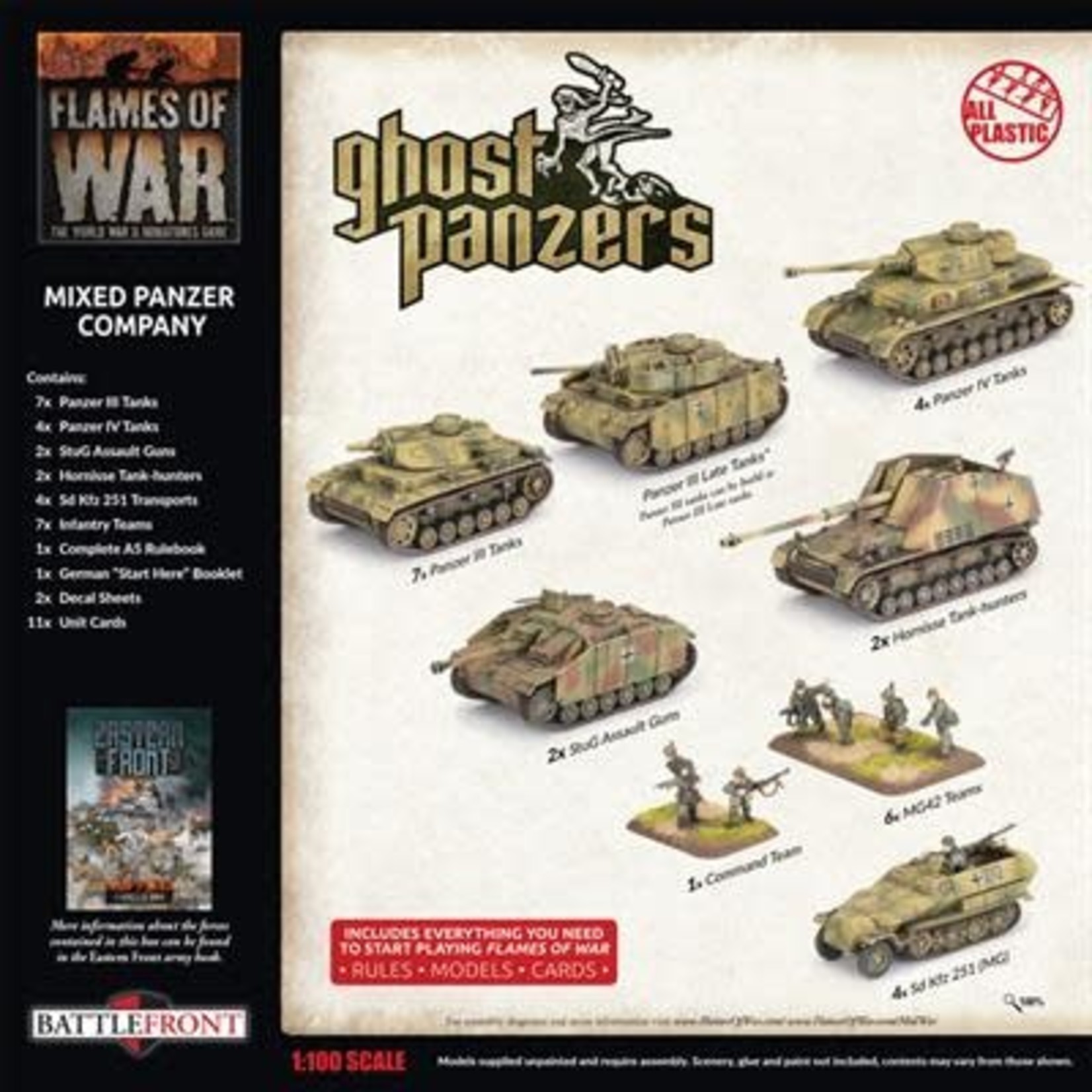 Flames of War Flames of War: German: Ghost Panzers Mixed Panzer Company