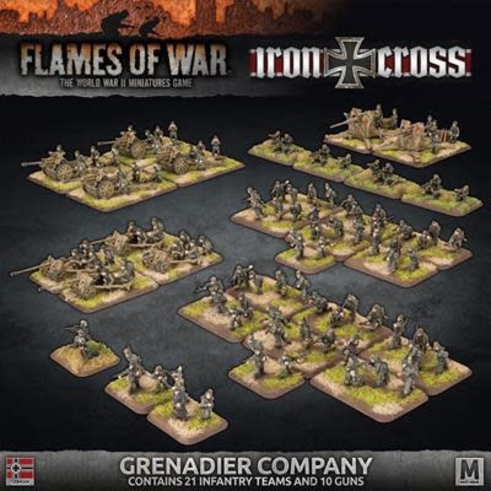 Battlefront Flames of War: German: Iron Cross Grenadier Company