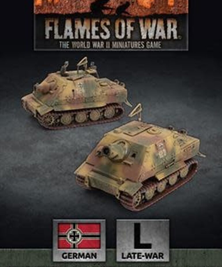 Flames of War Flames of War: German: Sturmtiger (38cm Rocket) Assault Howitzer Platoon (2)