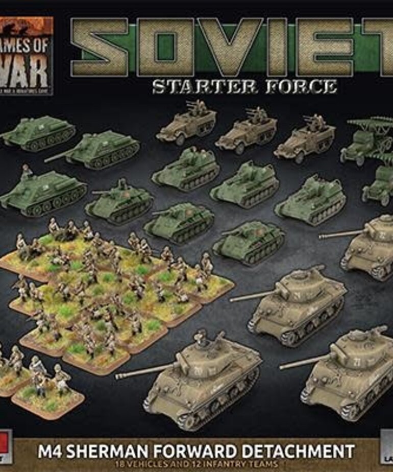 Flames of War Flames of War: Russian: Soviet M4 Sherman Forward Detachment