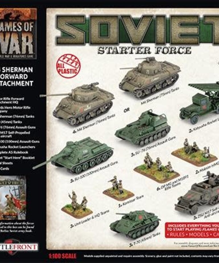 Flames of War Flames of War: Russian: Soviet M4 Sherman Forward Detachment