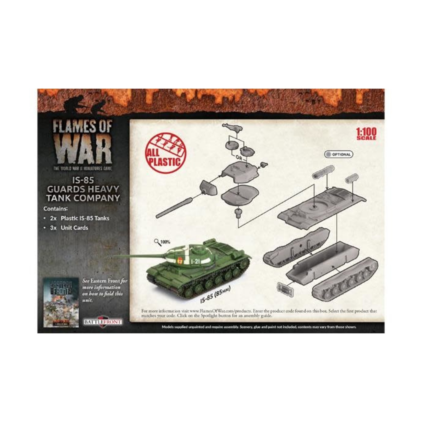 Flames of War Flames of War: Soviet: IS-85 Guards Tank Company (2)