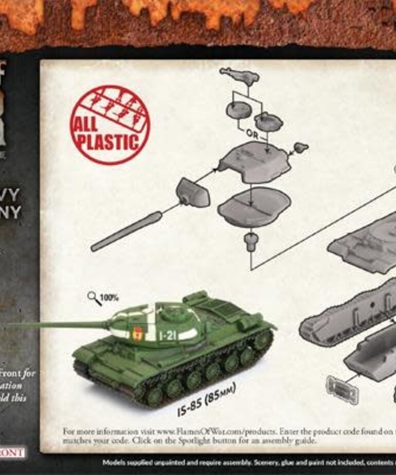 Flames of War Flames of War: Soviet: IS-85 Guards Tank Company (2)