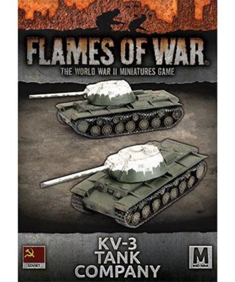 Flames of War Flames of War: Soviet: KV-3 Tank Company (2)