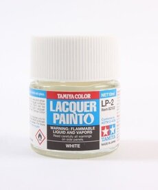 Tamiya Tamiya LP-2 White 10ml Tamiya Tamiya LP-2 White 10ml