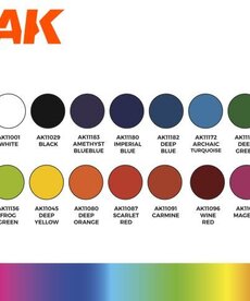 AK Interactive AK11775 3G Basic Starter (14) Set