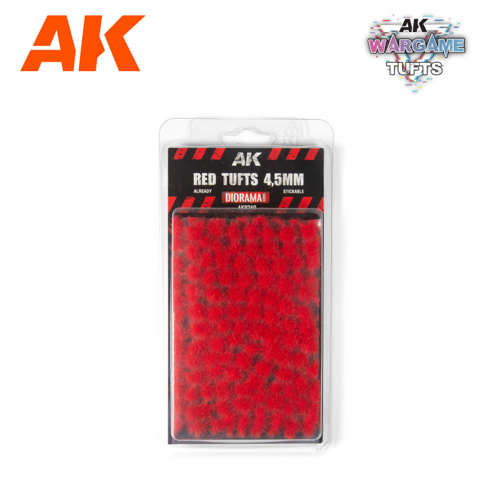 AK Interactive AK8240 Red Tufts 4.5mm