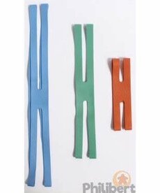 Flying Buffalo #805 Box Bands: 4 Way Rubber-Bands Large Blue Flying Buffalo #805 Box Bands: 4 Way Rubber-Bands Large Blue