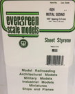 Evergreen Scale Models Evergreen 4526 - .040" X 6" X 12" OPAQUE WHITE POLYSTYRENE CORRUGATED SIDING (1) SHEET Evergreen Scale Models Evergreen 4526 - .040" X 6" X 12" OPAQUE WHITE POLYSTYRENE CORRUGATED SIDING (1) SHEET