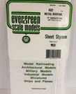 Evergreen Scale Models Evergreen 4522 - .040" X .250 X 6" X 12" OPAQUE WHITE POLYSTYRENE STANDING SEAM ROOFING (1) SHEET Evergreen Scale Models Evergreen 4522 - .040" X .250 X 6" X 12" OPAQUE WHITE POLYSTYRENE STANDING SEAM ROOFING (1) SHEET