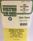 Evergreen Scale Models Evergreen 9904 - .010" X 6" X 12" YELLOW TRANSPARENT POLYSTYRENE (2) SHEETS Evergreen Scale Models Evergreen 9904 - .010" X 6" X 12" YELLOW TRANSPARENT POLYSTYRENE (2) SHEETS