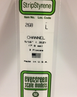 Evergreen Scale Models Evergreen 268 - .312" (7.9MM) X 14" OPAQUE WHITE POLYSTYRENE CHANNEL (3) Pack Evergreen Scale Models Evergreen 268 - .312" (7.9MM) X 14" OPAQUE WHITE POLYSTYRENE CHANNEL (3) Pack