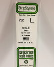 Evergreen Scale Models Evergreen 292 - .080" (2.0MM) X 14" OPAQUE WHITE POLYSTYRENE ANGLE (4) Pack Evergreen Scale Models Evergreen 292 - .080" (2.0MM) X 14" OPAQUE WHITE POLYSTYRENE ANGLE (4) Pack