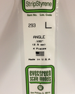 Evergreen Scale Models Evergreen 293 - .100" (2.5MM) X 14" OPAQUE WHITE POLYSTYRENE ANGLE (4) Pack Evergreen Scale Models Evergreen 293 - .100" (2.5MM) X 14" OPAQUE WHITE POLYSTYRENE ANGLE (4) Pack