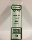 Evergreen Scale Models Evergreen 106 - .010" X .125" X 14" OPAQUE WHITE POLYSTYRENE STRIP (10) Pack Evergreen Scale Models Evergreen 106 - .010" X .125" X 14" OPAQUE WHITE POLYSTYRENE STRIP (10) Pack