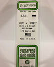 Evergreen Scale Models Evergreen 124 - .020" X .080" X 14" OPAQUE WHITE POLYSTYRENE STRIP (10) Pack Evergreen Scale Models Evergreen 124 - .020" X .080" X 14" OPAQUE WHITE POLYSTYRENE STRIP (10) Pack
