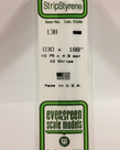 Evergreen Scale Models Evergreen 138- .030" X .188" X 14" OPAQUE WHITE POLYSTYRENE STRIP (10) Pack Evergreen Scale Models Evergreen 138- .030" X .188" X 14" OPAQUE WHITE POLYSTYRENE STRIP (10) Pack