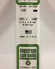 Evergreen Scale Models Evergreen 168 - .080" X .188" X 14" OPAQUE WHITE POLYSTYRENE STRIP (8) Pack Evergreen Scale Models Evergreen 168 - .080" X .188" X 14" OPAQUE WHITE POLYSTYRENE STRIP (8) Pack