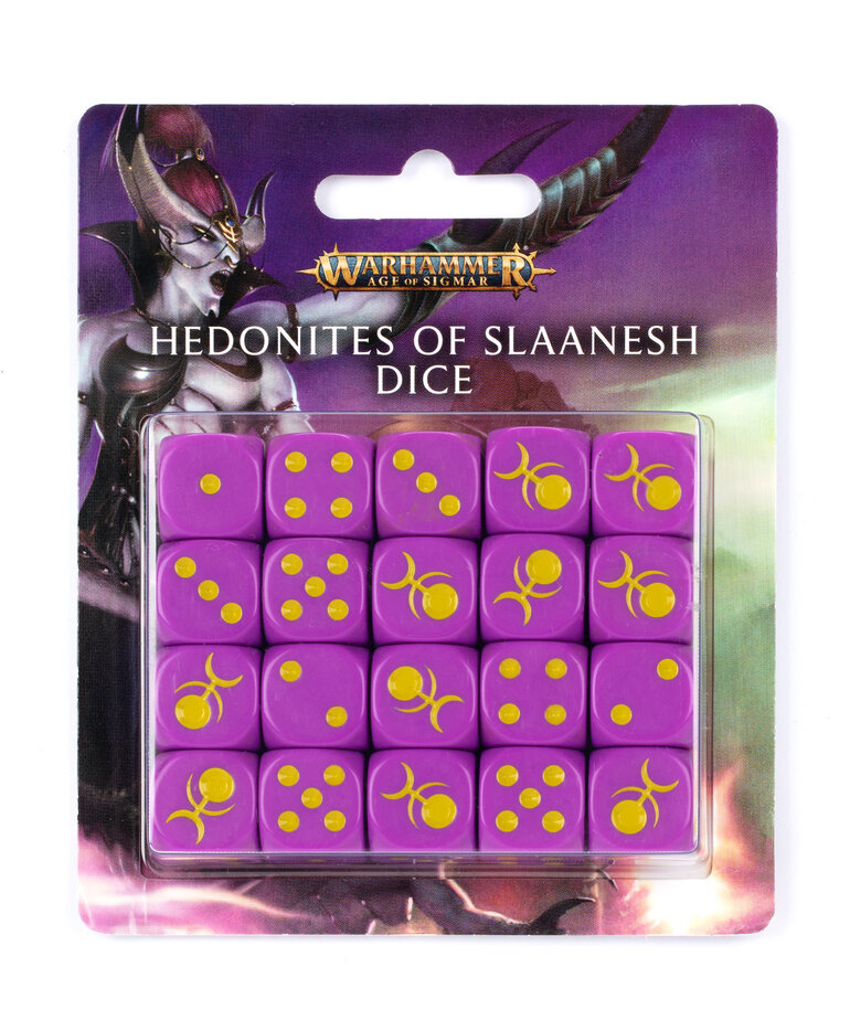 Age of Sigmar Warhammer Age of Sigmar: Hedonites Of Slaanesh: Dice