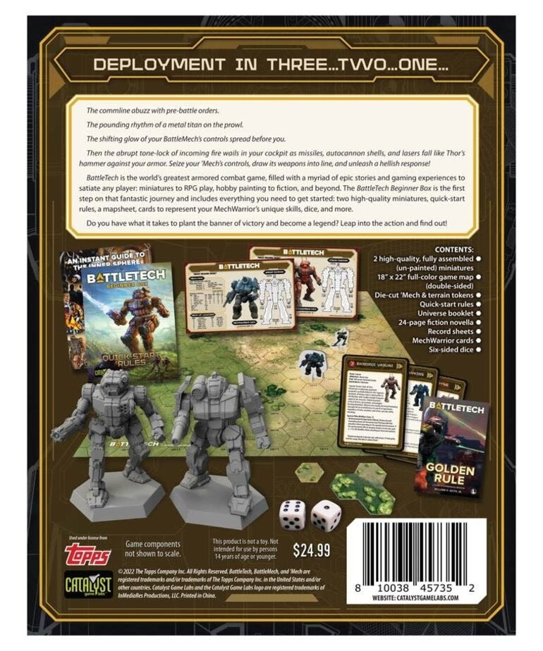 Catalyst Battletech: Beginner Box