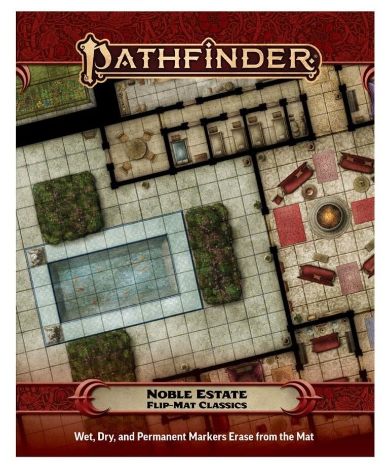 Paizo Pathfinder 2e Flip-Mat Classics: Noble Estate