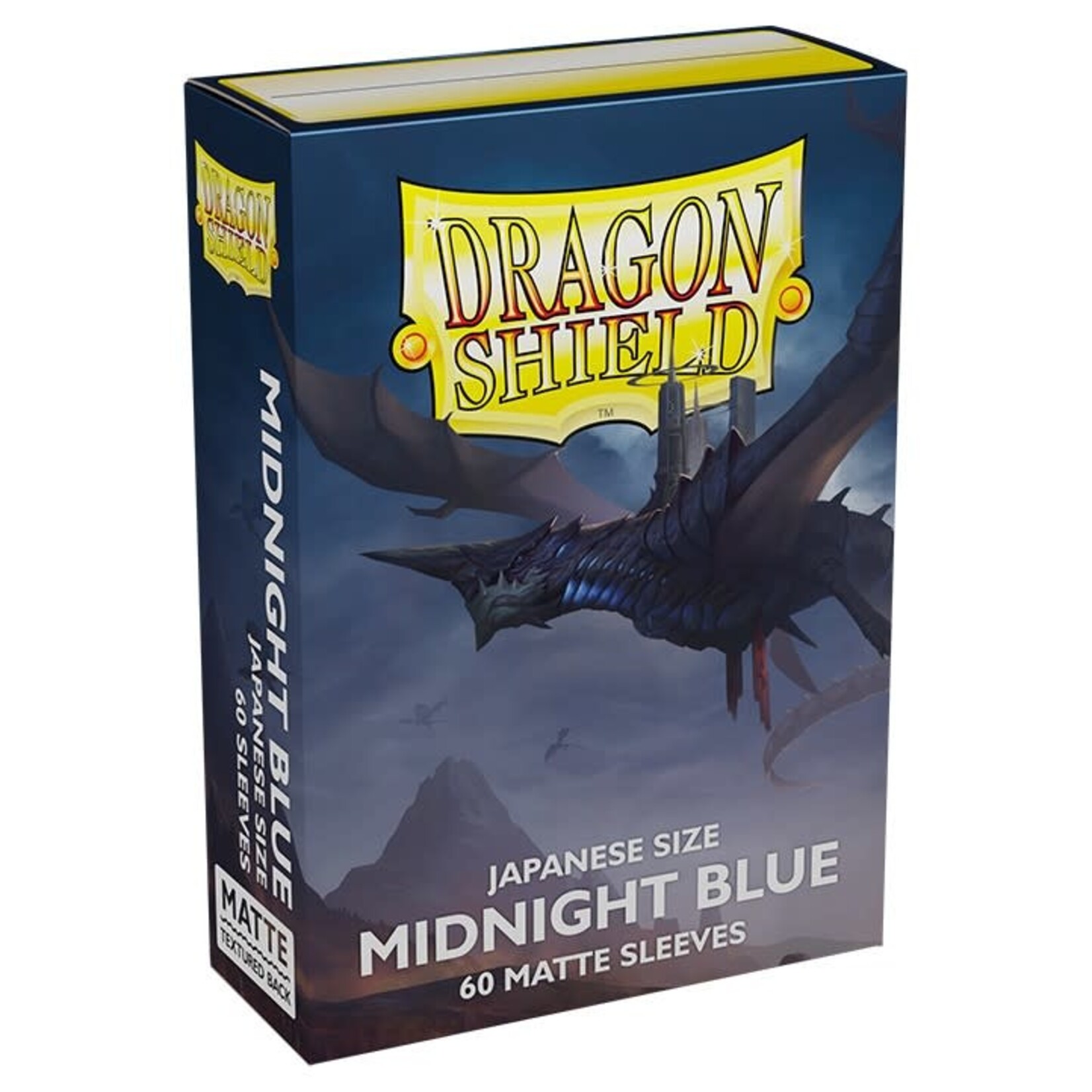 Dragon Shield Deck Protectors: Small Dragon Shield Matte: Midnight Blue (60) box