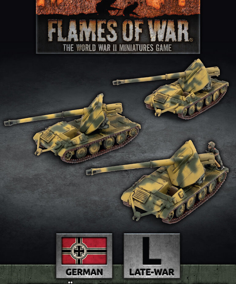 Flames of War Flames of War: German: Waffenträger Tank-Hunter Platoon (3)