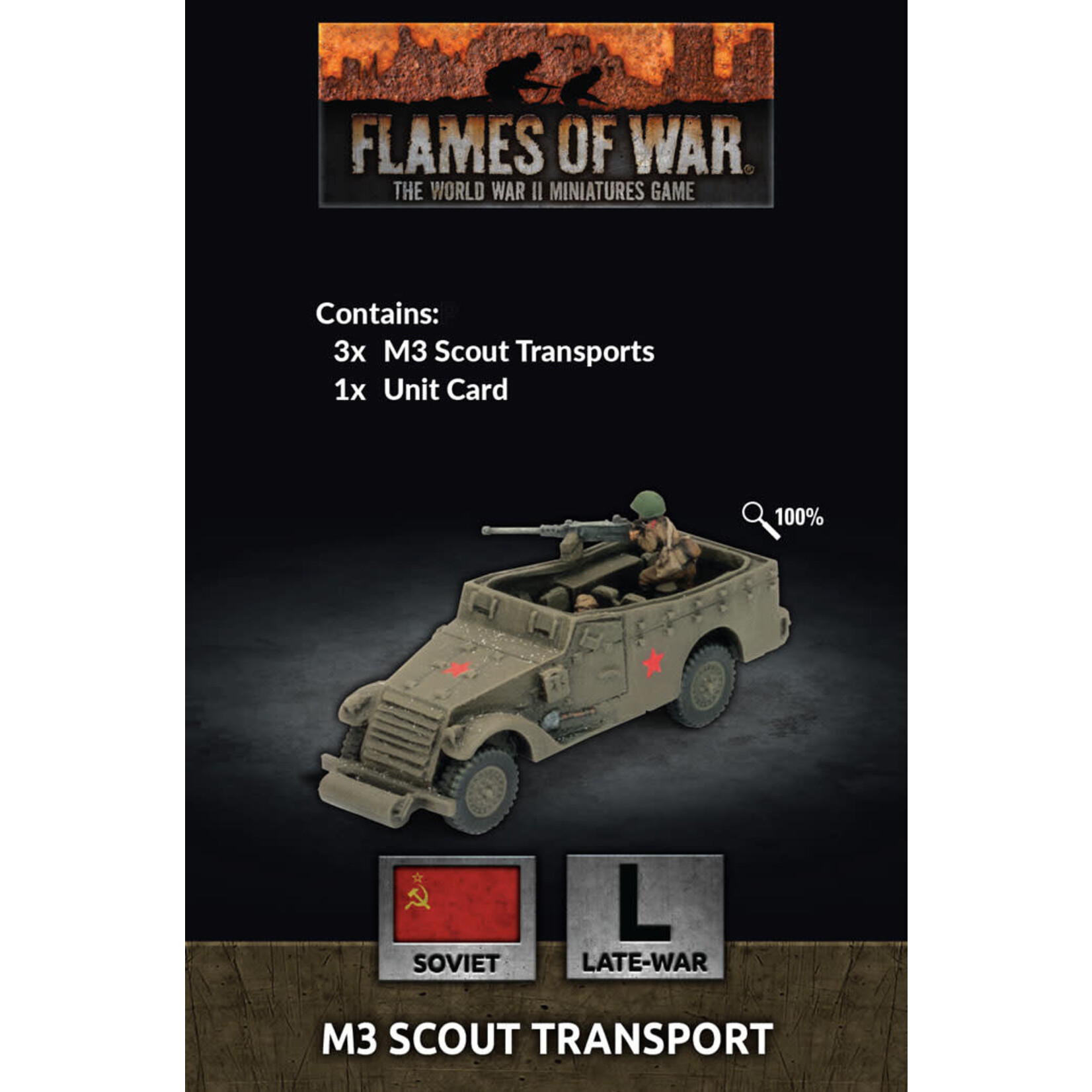Flames of War Flames of War: Soviet: M3 Scout Transport