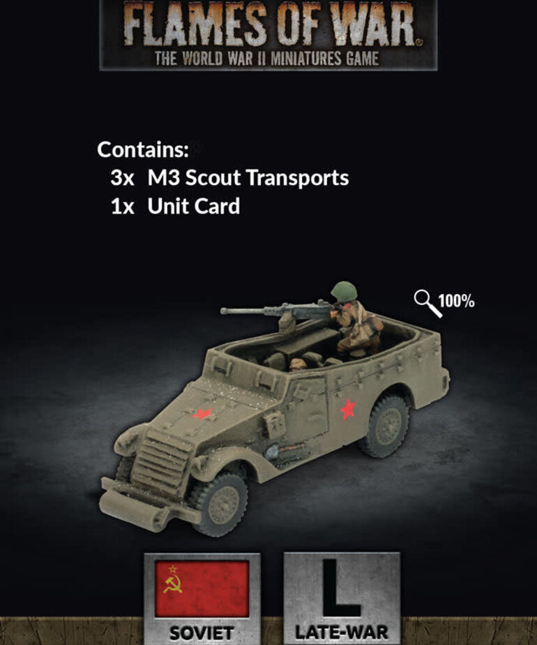 Flames of War Flames of War: Soviet: M3 Scout Transport