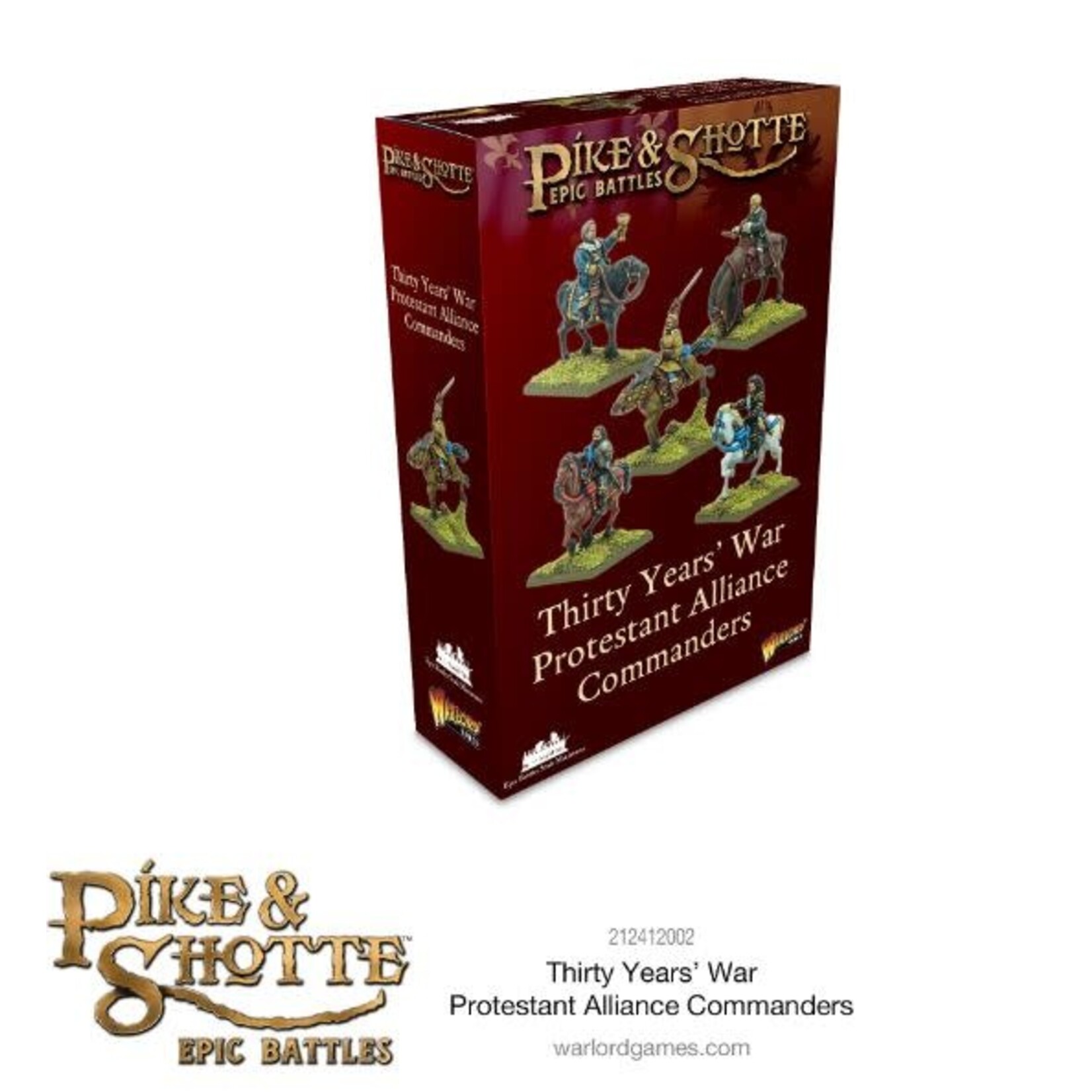 Warlord Games Pike & Shotte: Epic Battles: 30 Years War Protestant Alliance Commanders