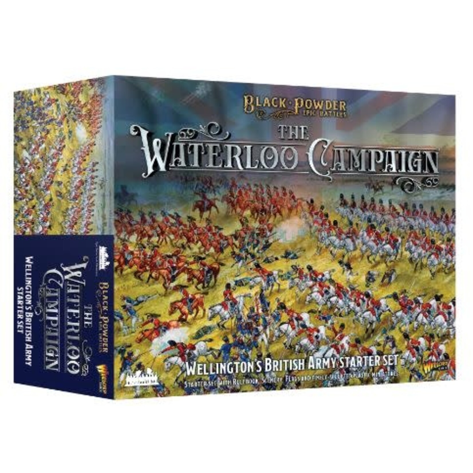 Warlord Games Black Powder: Epic Battles: The Waterloo Campaign: Wellington's British Army Starter Set