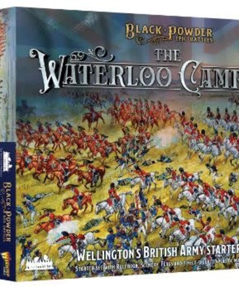 Warlord Games Black Powder: Epic Battles: The Waterloo Campaign: Wellington's British  Army Starter Set