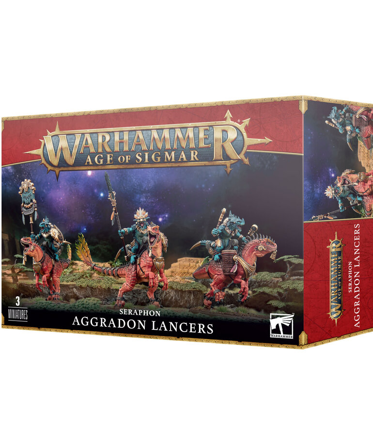 Age of Sigmar Age of Sigmar: Seraphon: Aggradon Lancers