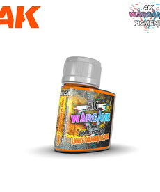 AK Interactive AK1238 Wargames Enamel Liquid Pigment: Light Orange Fluorescent (35ml)