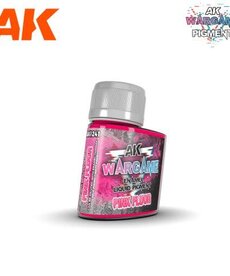 AK Interactive AK1241 Wargames Enamel Liquid Pigment: Pink Fluorescent (35ml)