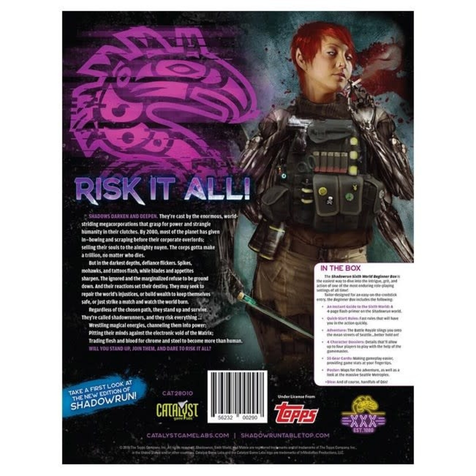 Catalyst Shadowrun: Sixth World Beginner Box