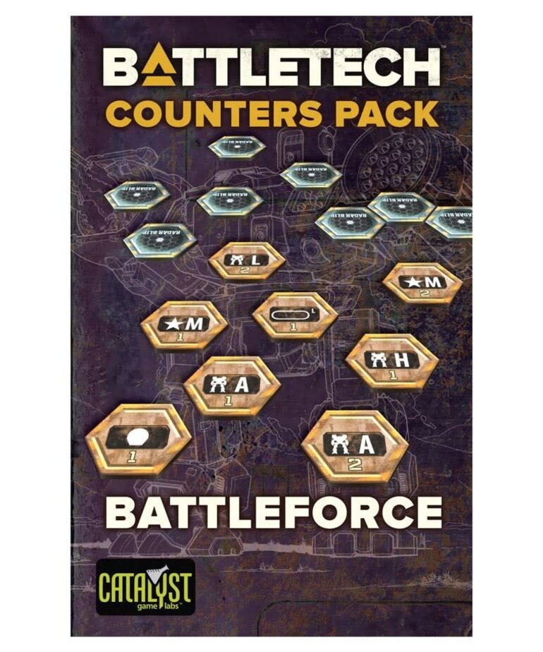 Catalyst Battletech: Counters Pack Battleforce